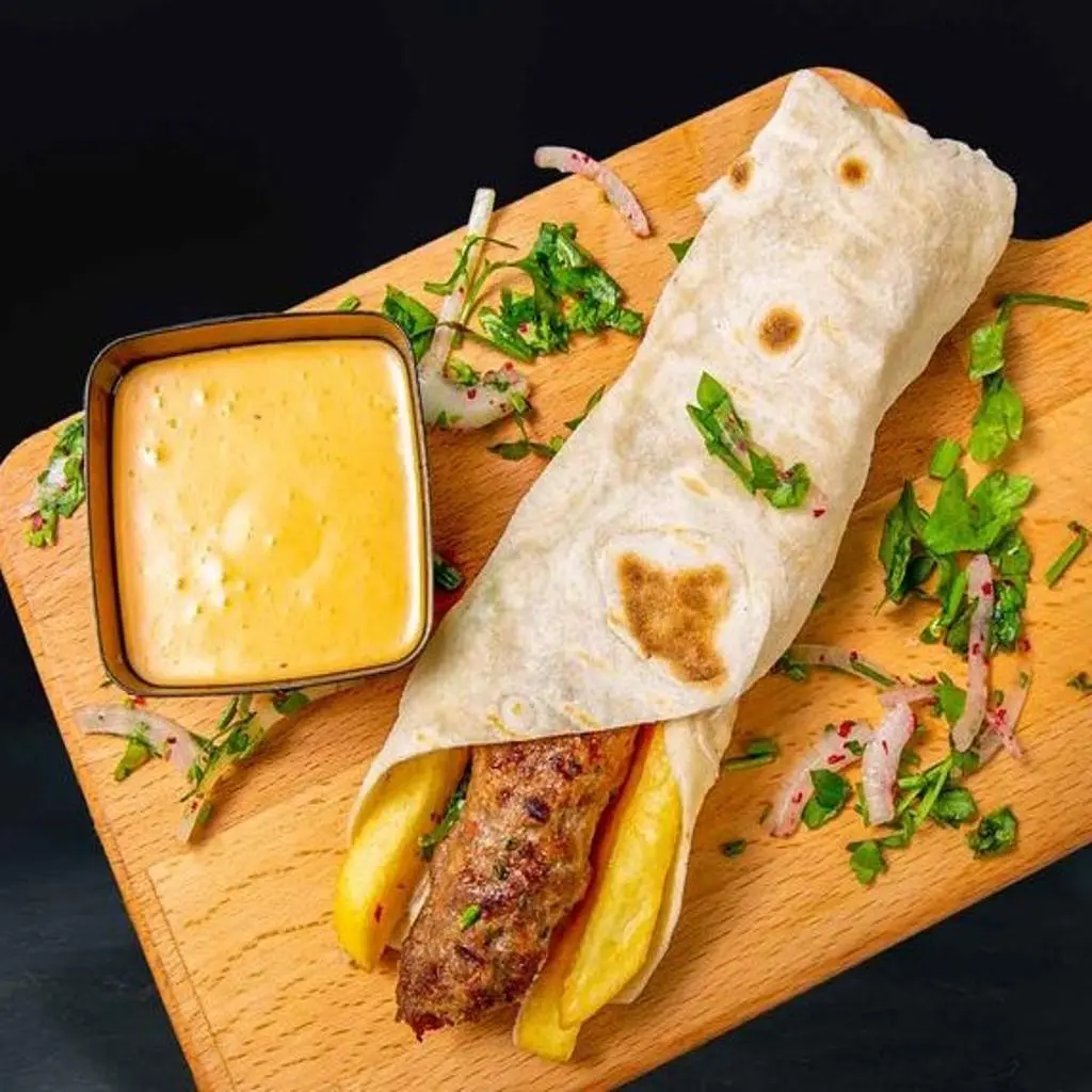 Meat Kebab Sandwich